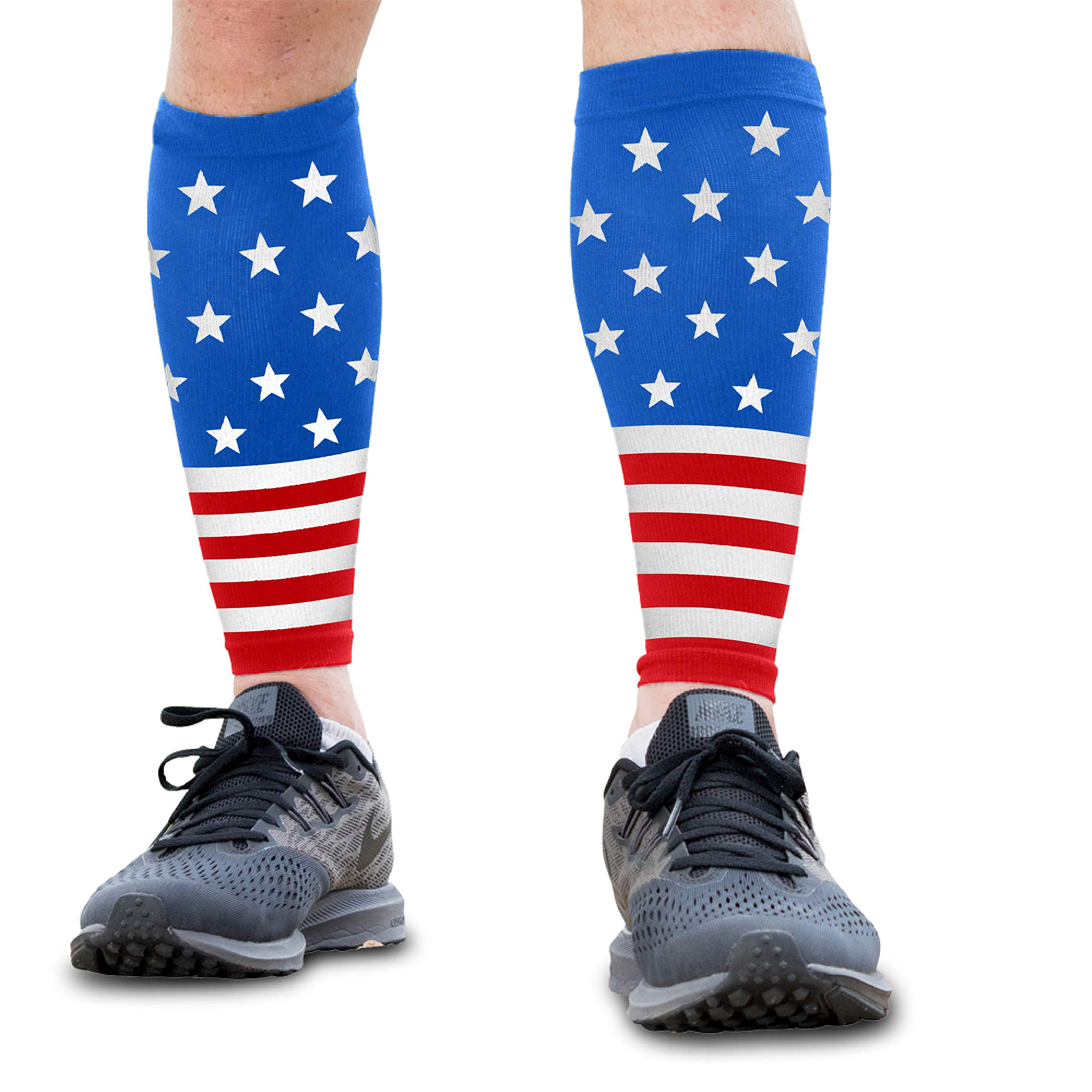 Sport Compression Calf Sleeves Leg Sock Runners Shin Splint Varicose Vein  Calfs Pain Relief Guards Running